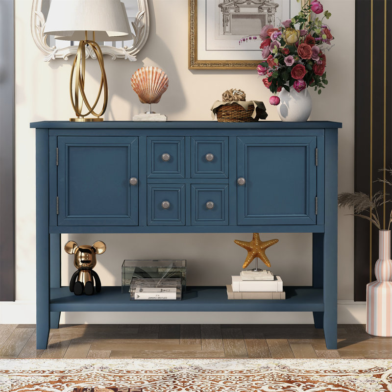 Wayfair blue console table discount